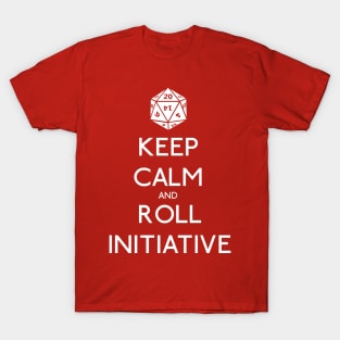 Keep Calm and Roll Initiative T-Shirt